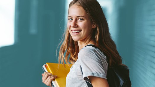 estudiante chica Universidad Europea