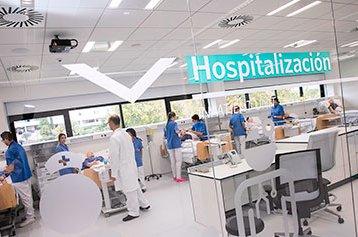 Hospital Simulado en campus de Villaviciosa de Odón