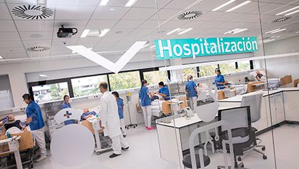 Hospital Simulado en campus de Villaviciosa de Odón