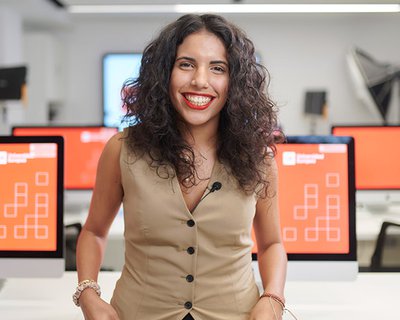 Rocío, testimonio del Doble grado en diseño y publicidad