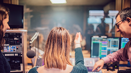 Estudio de sonido